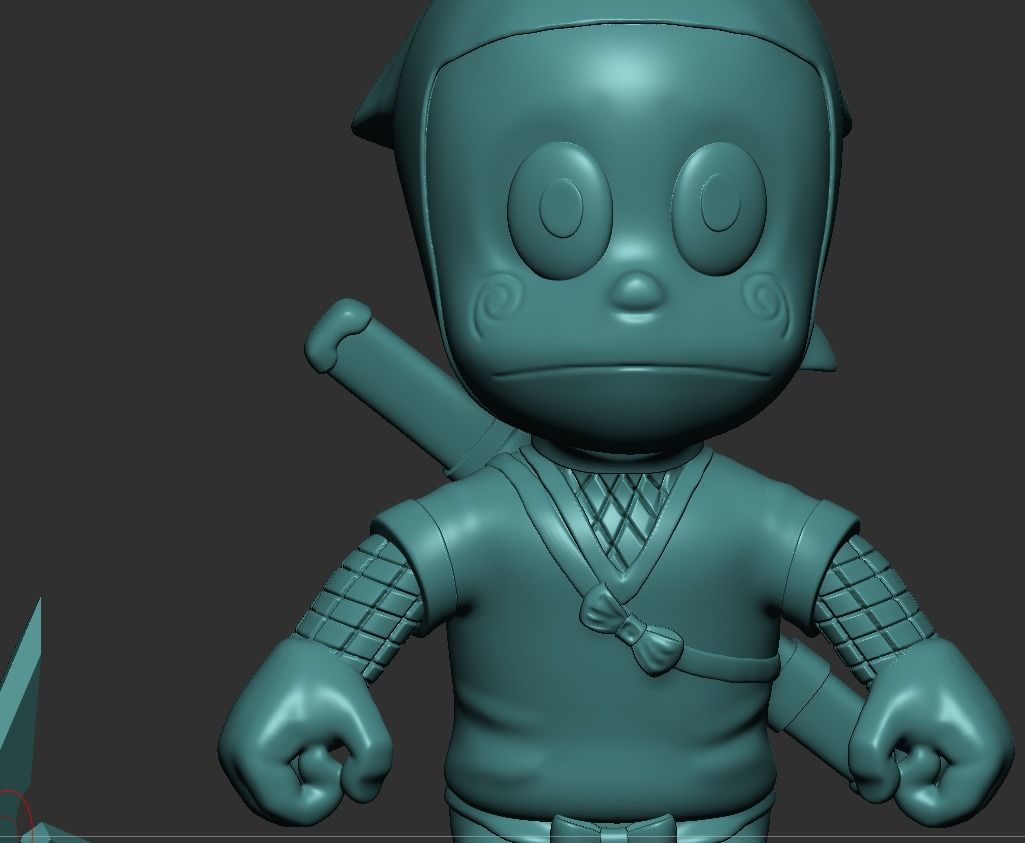hatori the ninja 3D print model_1