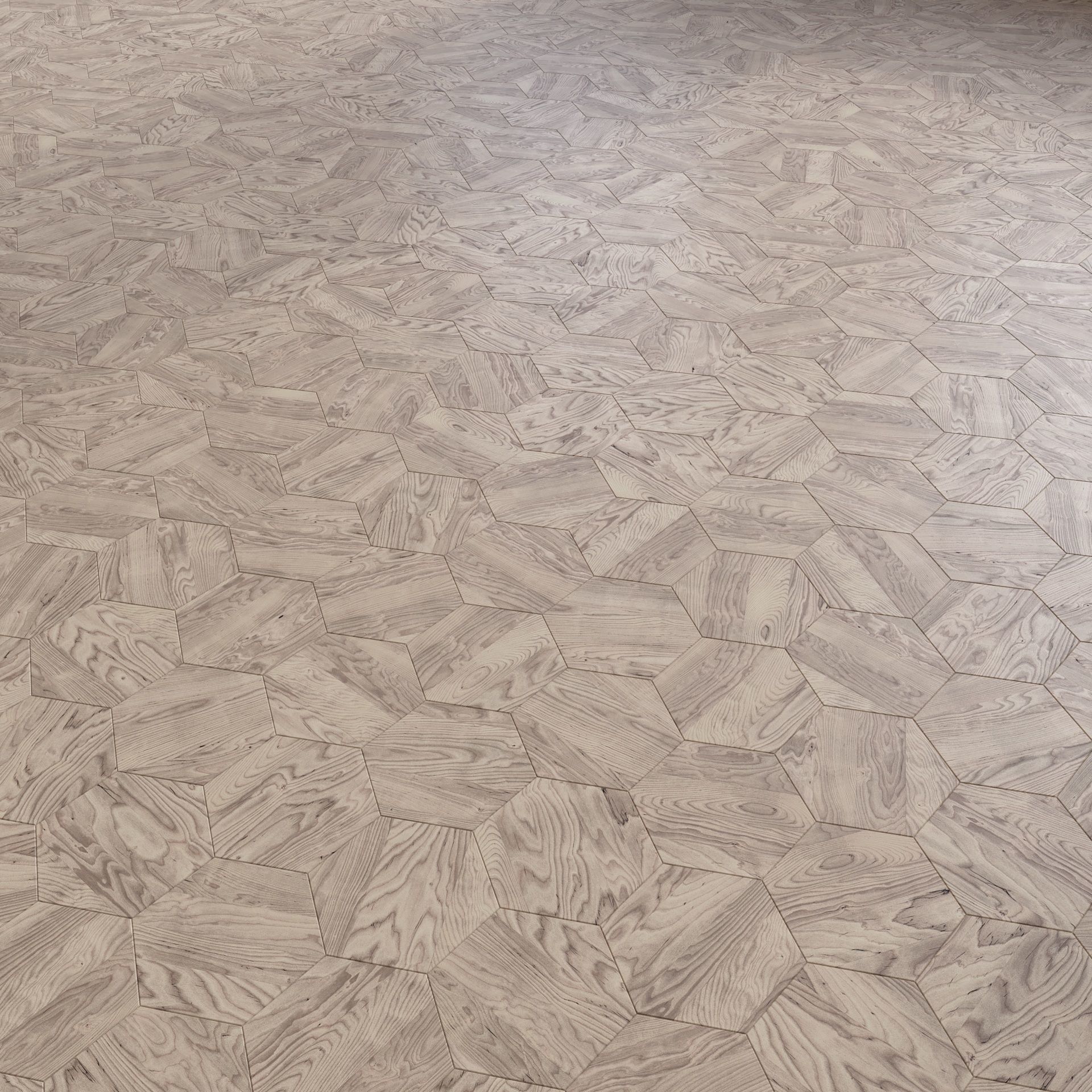 Parquet - Laminate - Wooden floor 4 in 1 3D model_11