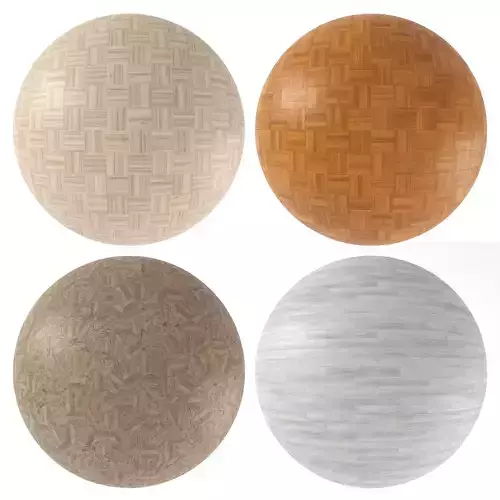 Parquet - Laminate - Wooden floor 4 in 1