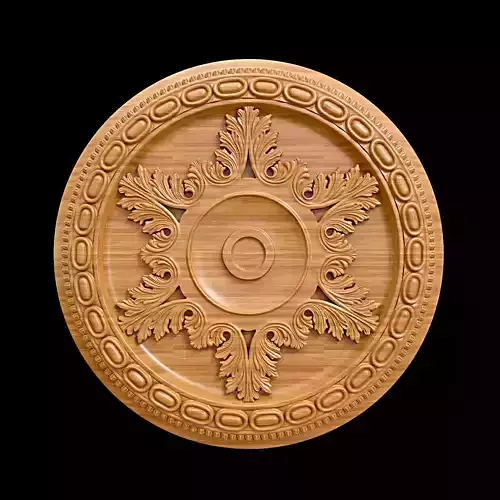 Ceiling Medallion 06 3D model