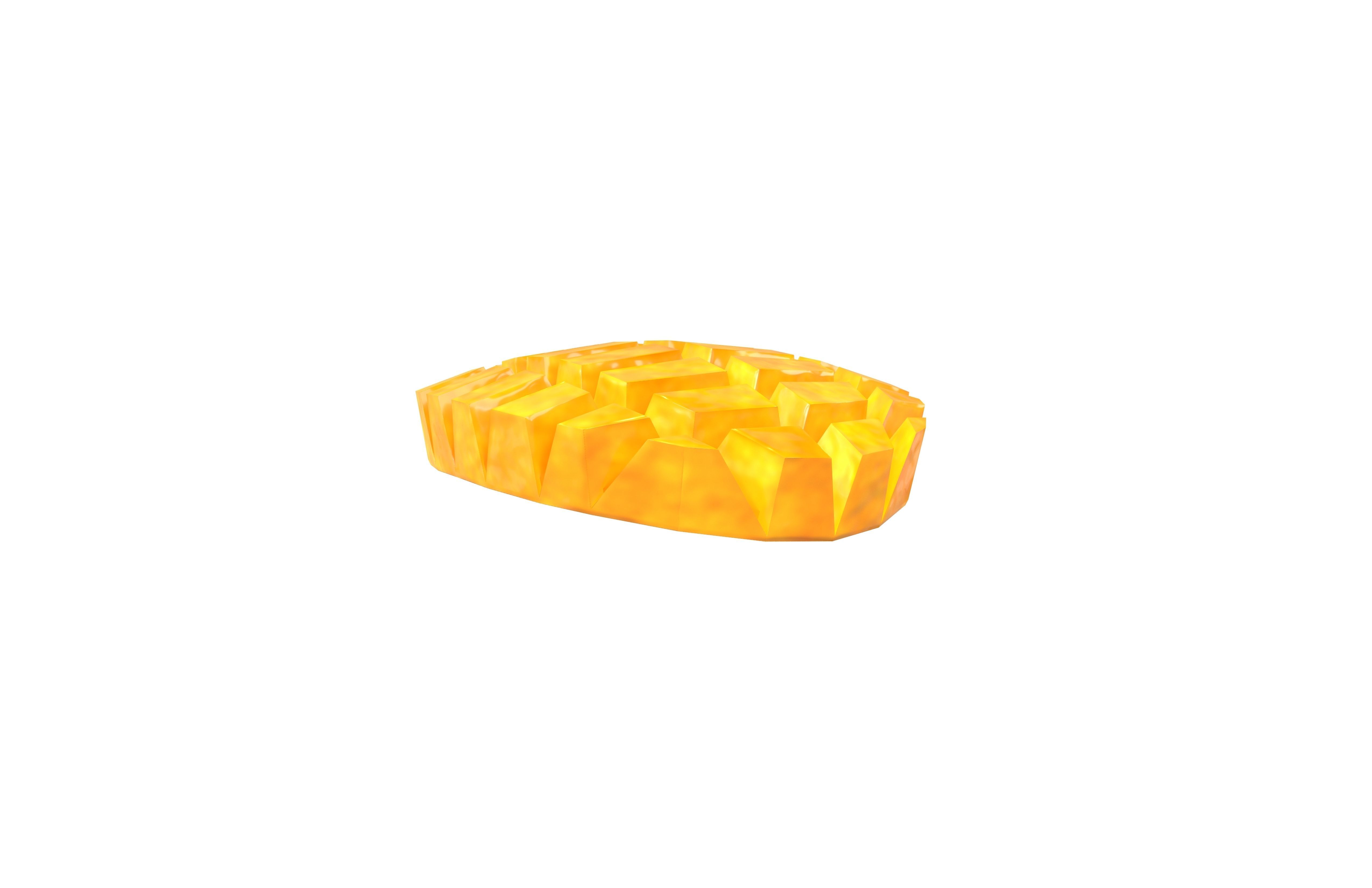 Mango V1 001 Low-poly 3D model_1