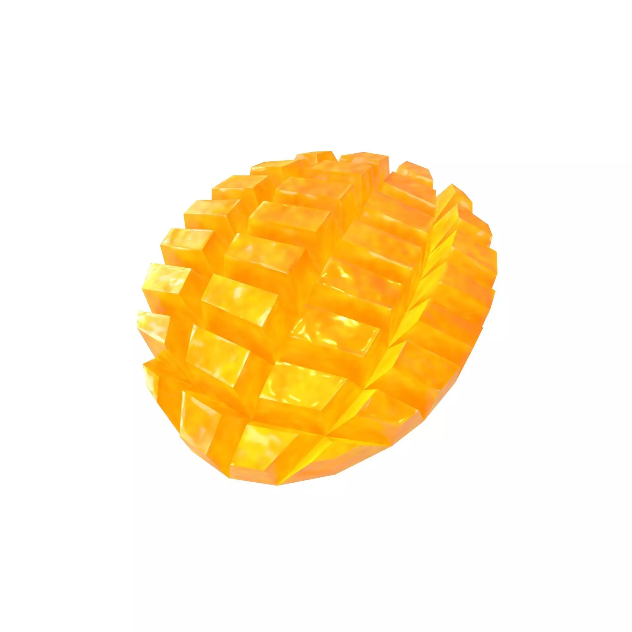 Mango V1 001 Low-poly 3D model_0