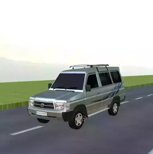 Toyota Qualis 2001 3d model