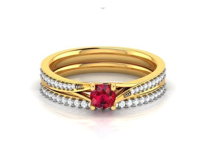 Women Ring 3D print model 3D print model