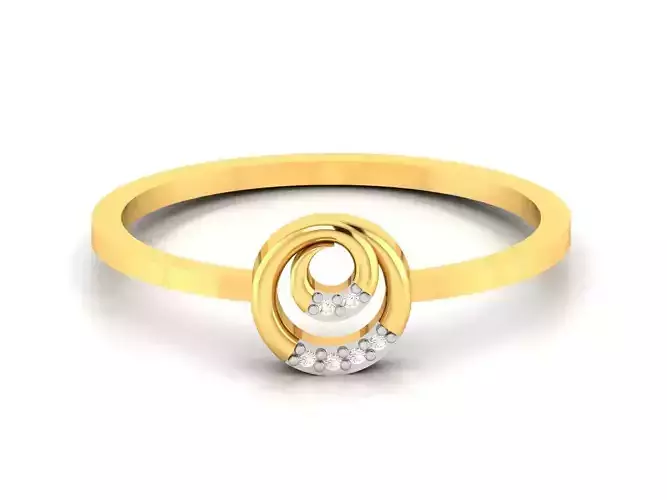  engagement ring 3D print model 3D print model