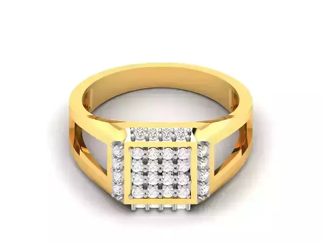 Women ring 3dm render detail