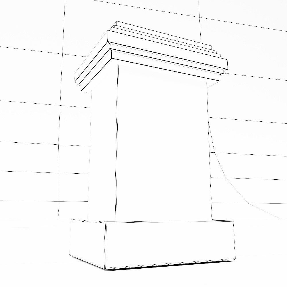 Building Chimney 3d model Low-poly 3D model_8