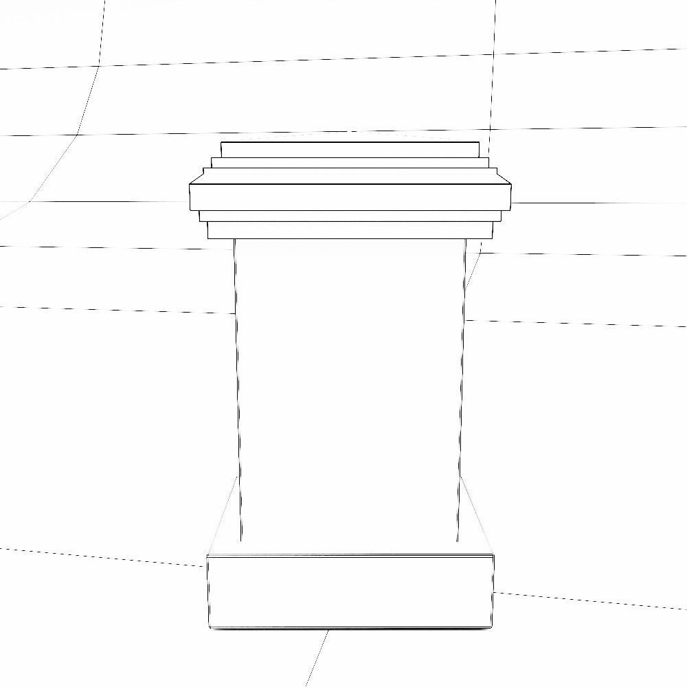 Building Chimney 3d model Low-poly 3D model_5