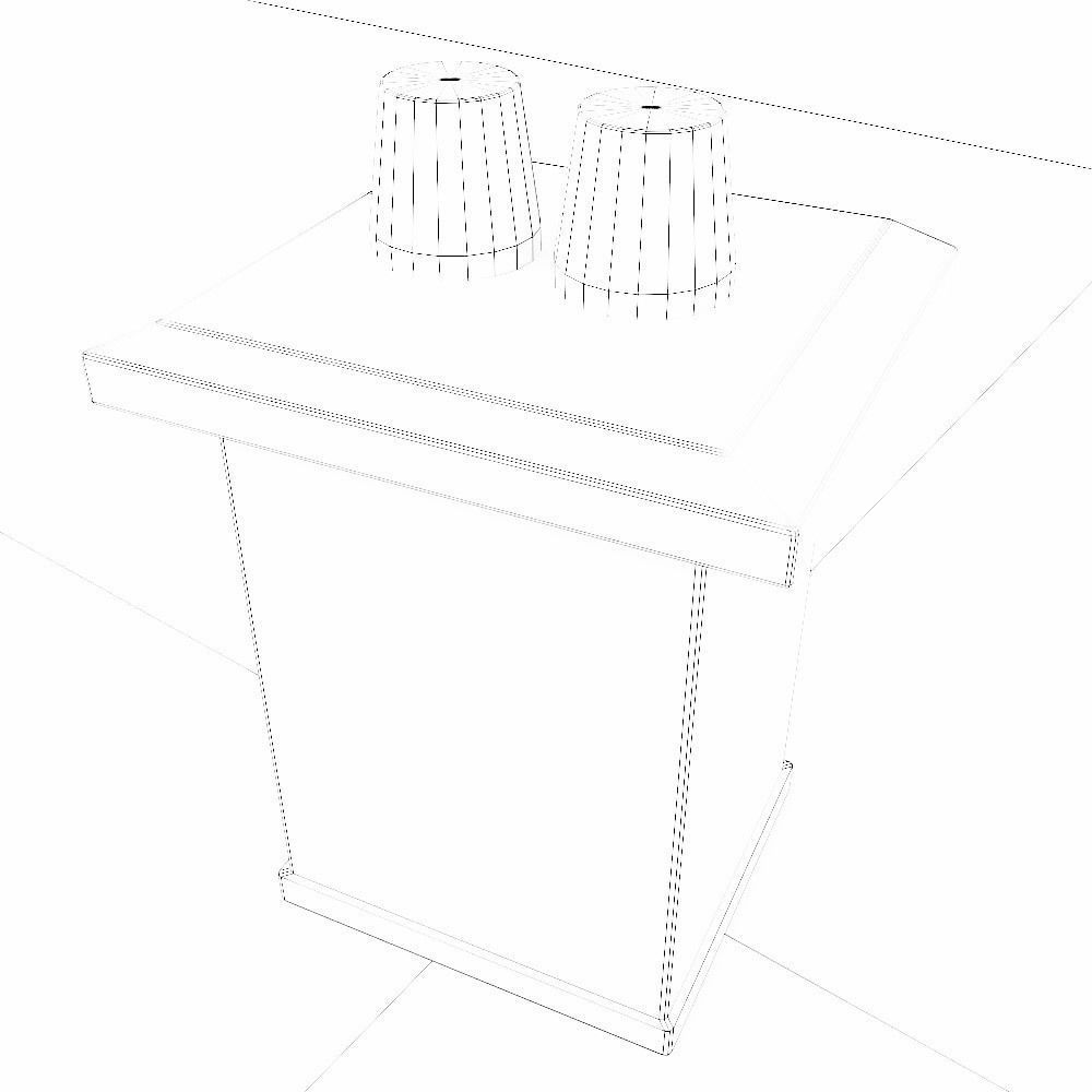 House Chimney 3d model Low-poly 3D model_6