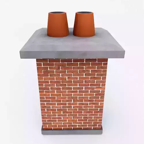 House Chimney 3d model