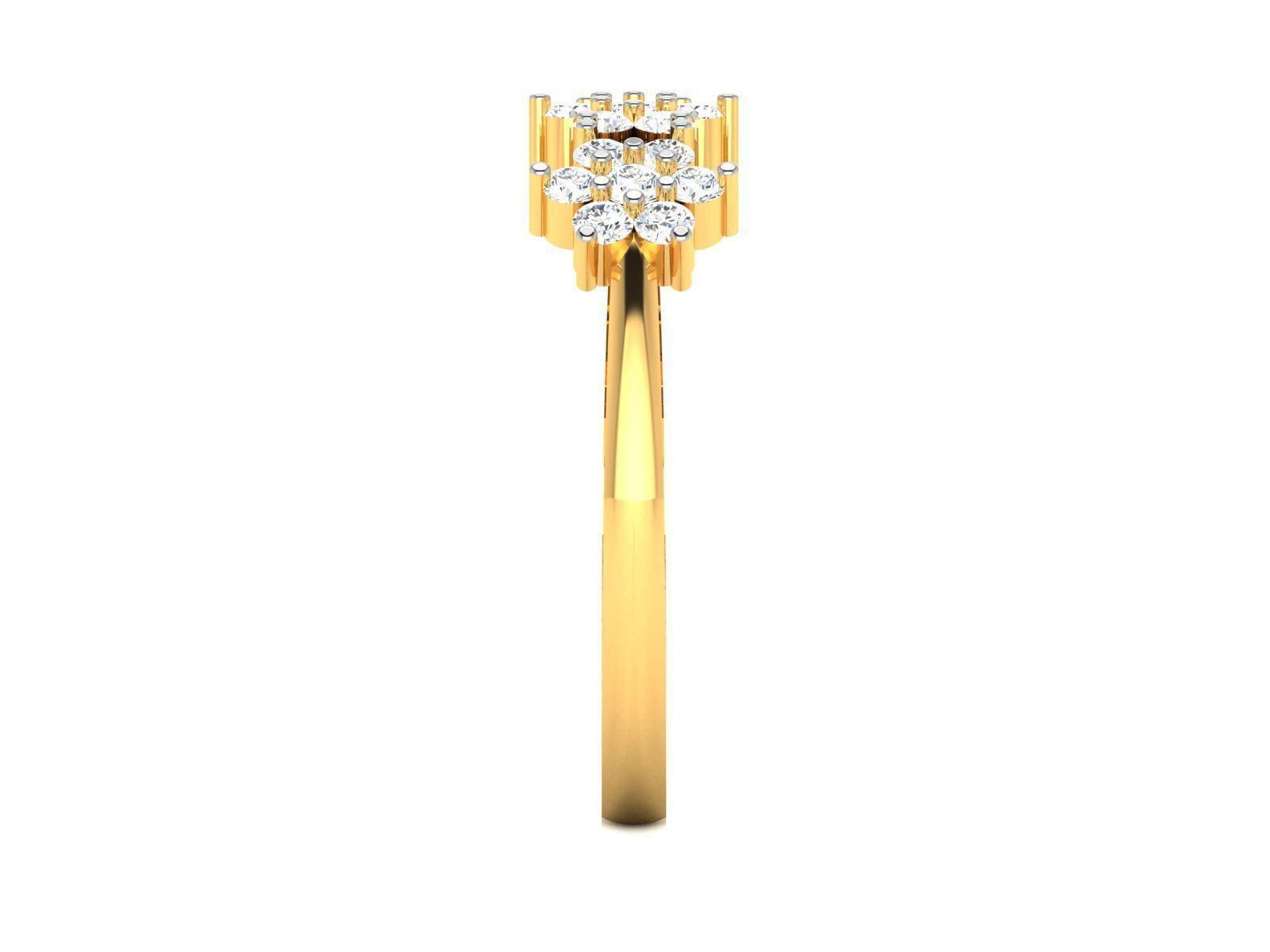 Women Ring 3dm STL FBX OBJ Render 3D print model_7