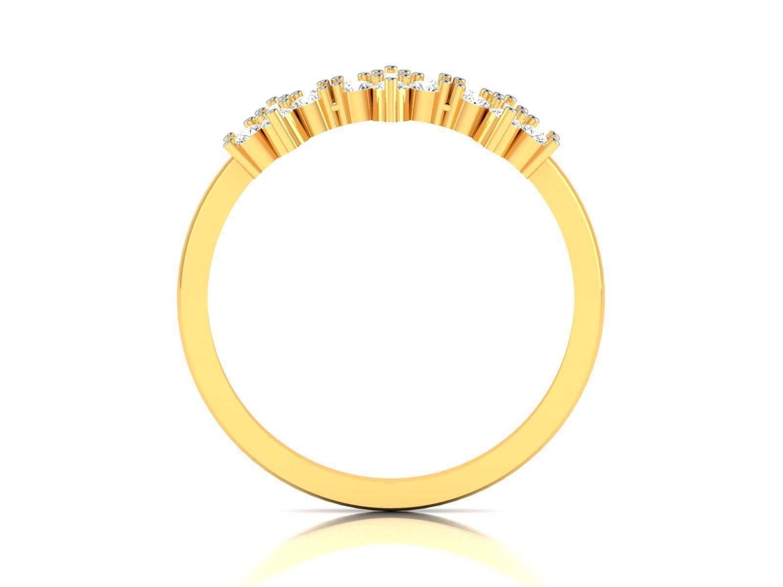 Women Ring 3dm STL FBX OBJ Render 3D print model_4