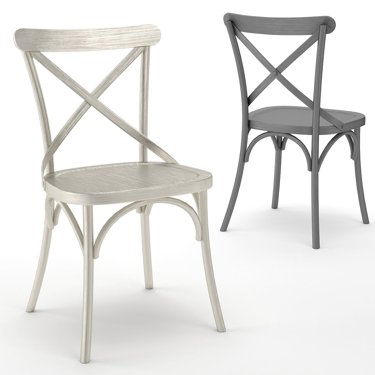 Dining set 08 Free 3D model_2