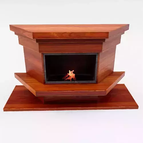 Fire Place 3d model 