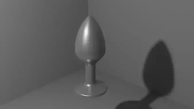 Anal plug Free 3D model