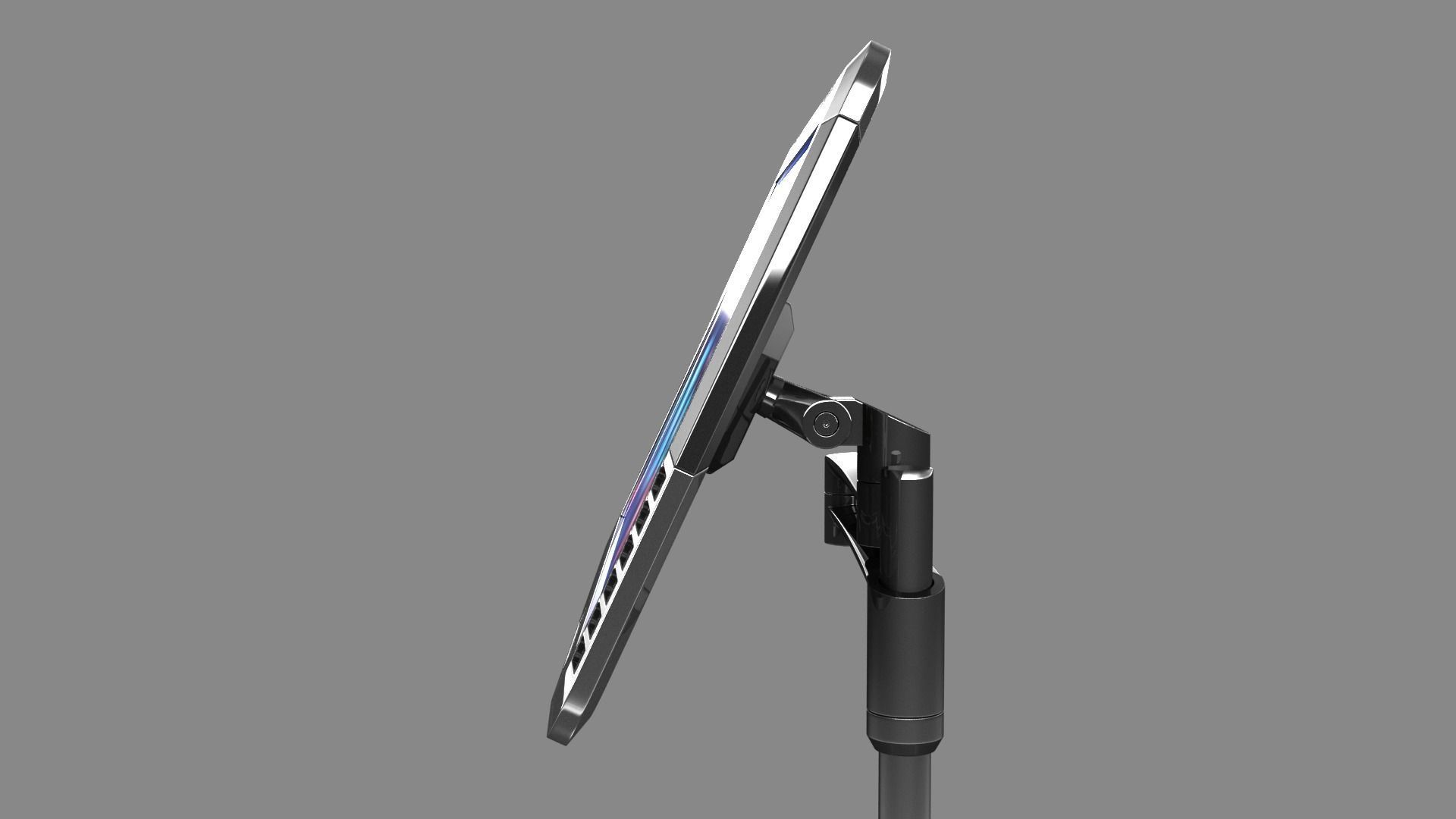 Sci-fi Monitor 9 Low-poly 3D model_6