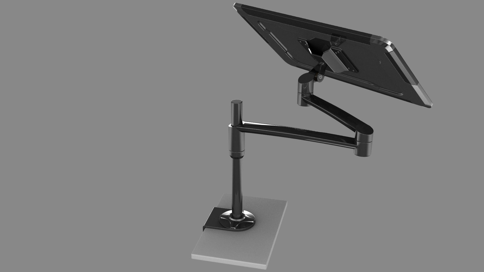 Sci-fi Monitor 9 Low-poly 3D model_13