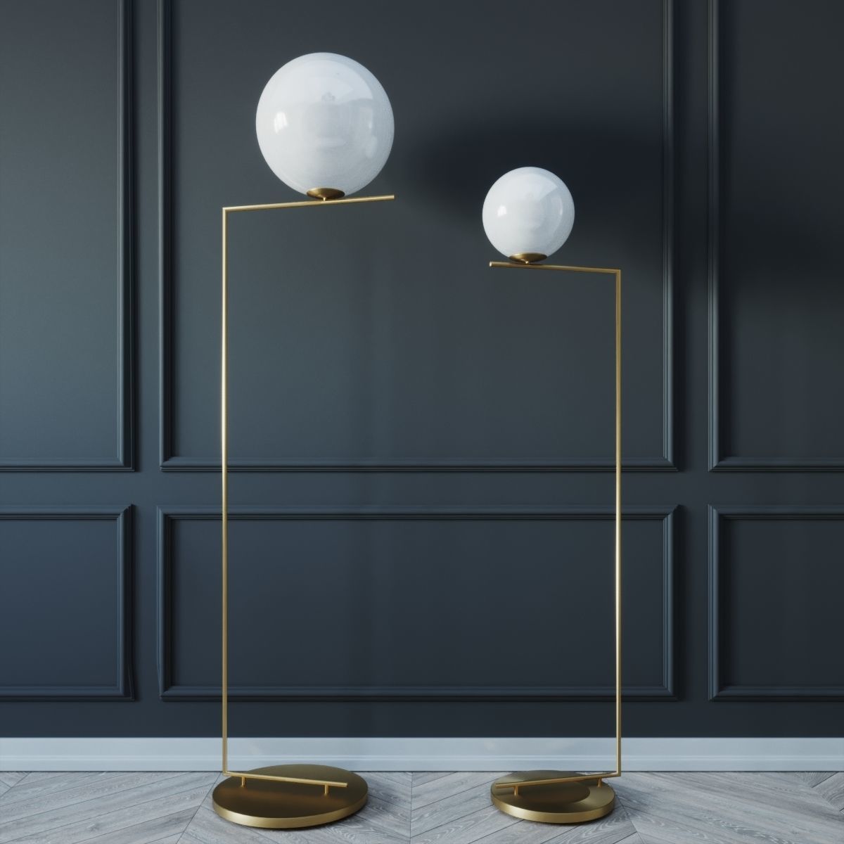 Flos lights family michael anastassiades 3D model_5