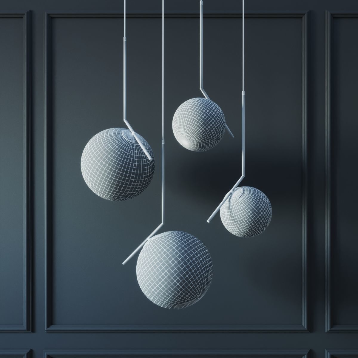 Flos lights family michael anastassiades 3D model_7