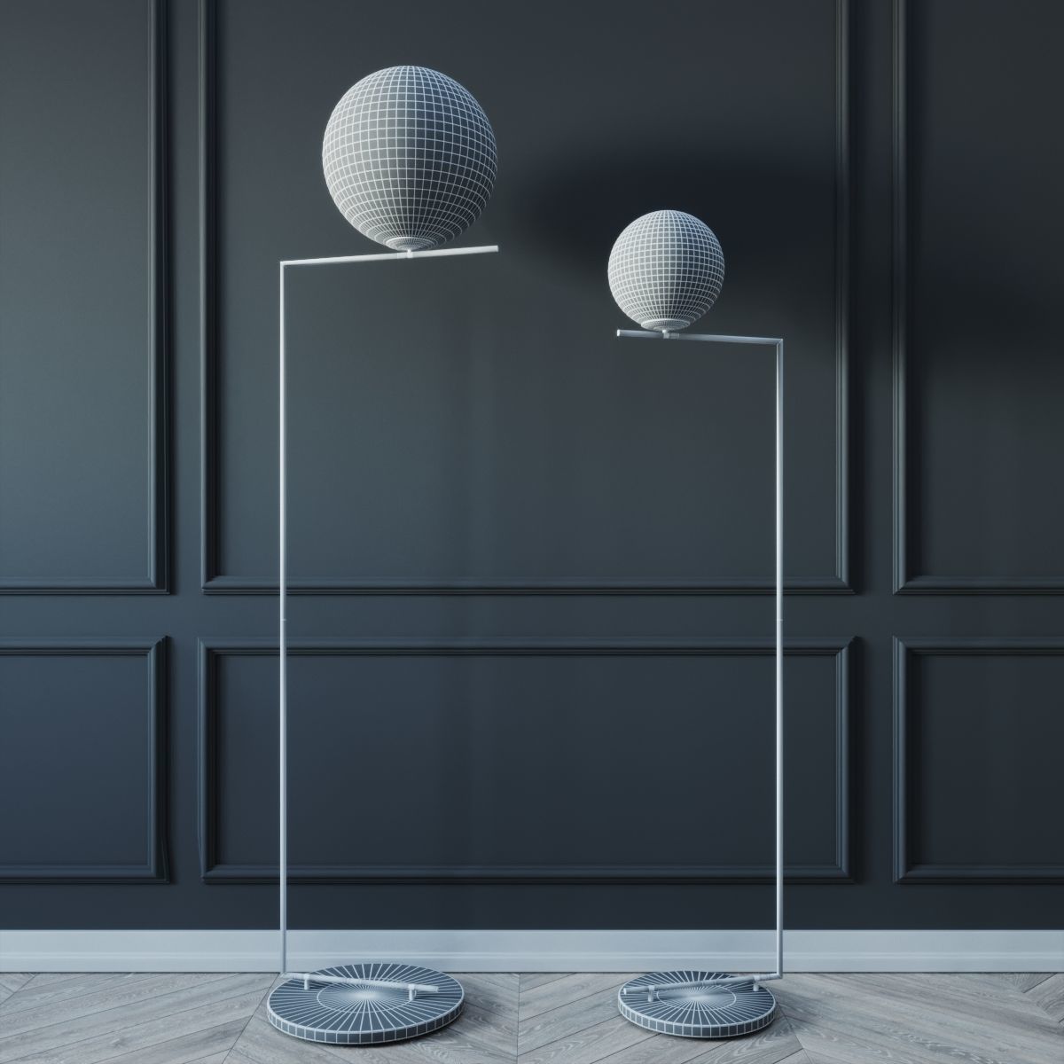 Flos lights family michael anastassiades 3D model_9