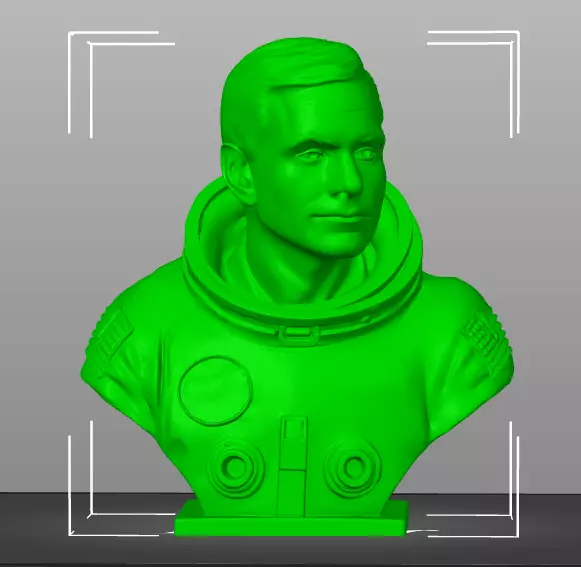Neil  Armstrong  3D print model_10