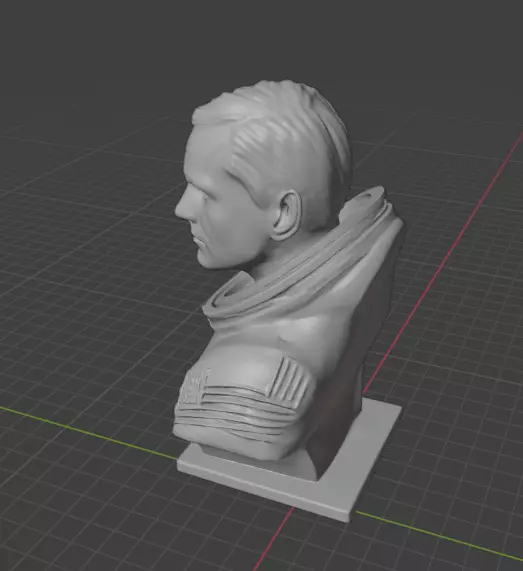 Neil  Armstrong  3D print model_18