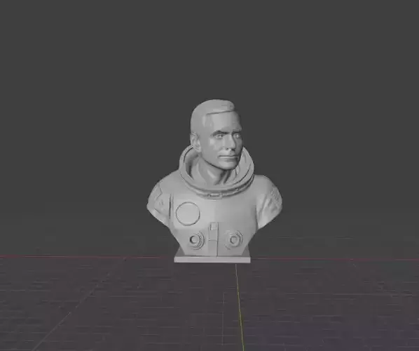Neil  Armstrong  3D print model