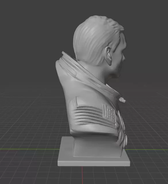 Neil  Armstrong  3D print model_13