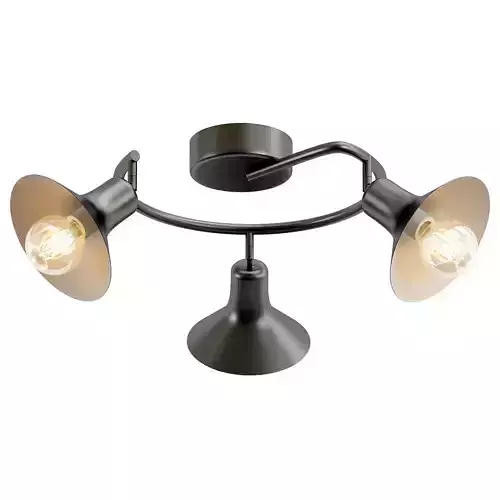 Vitaluce 4 ceiling light with two bulbs
