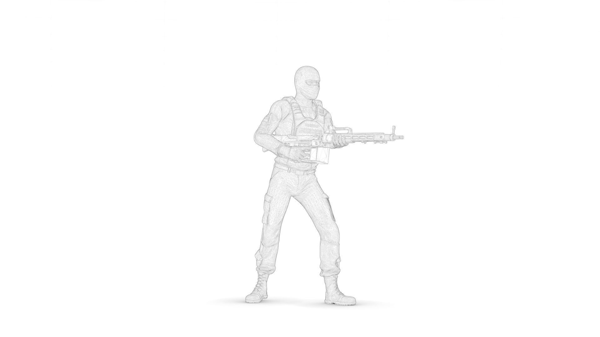 Terrorist 04 3D print model_8