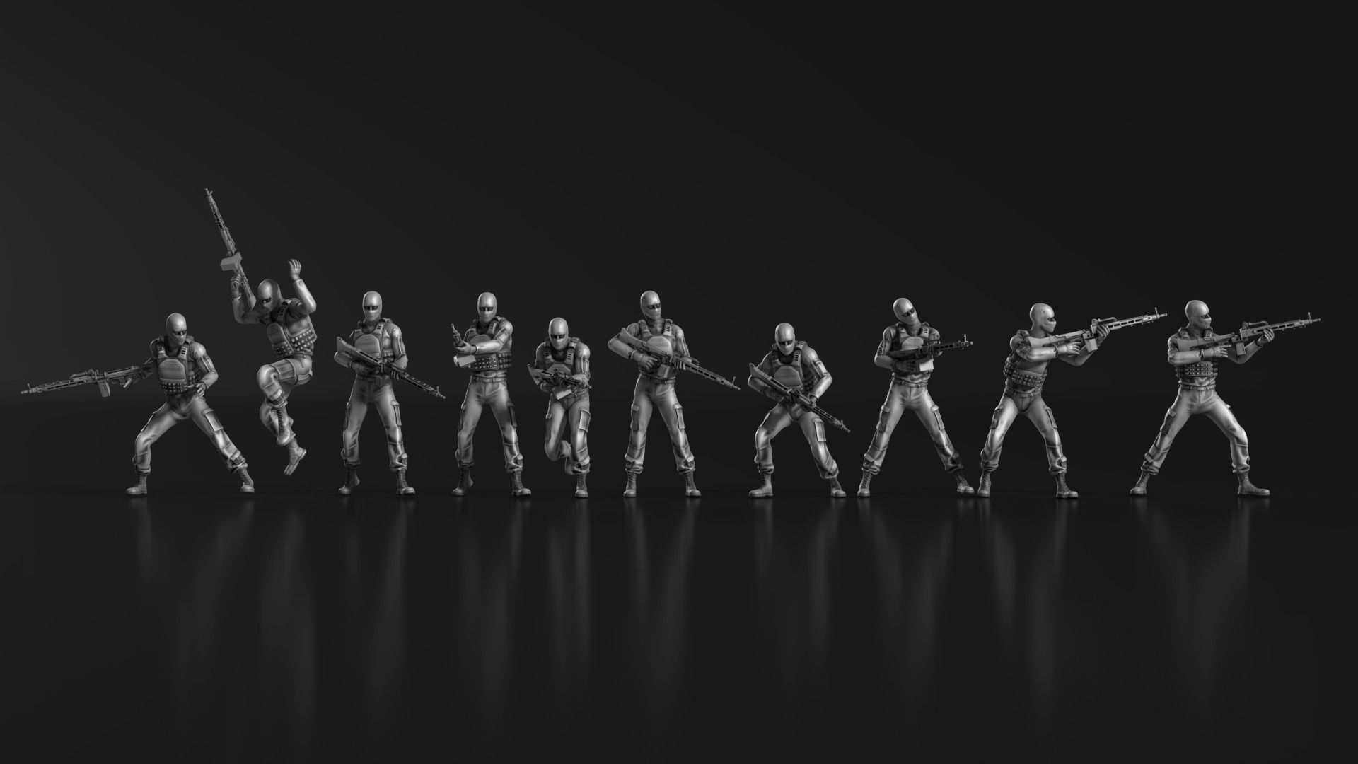 Terrorist 04 3D print model_1