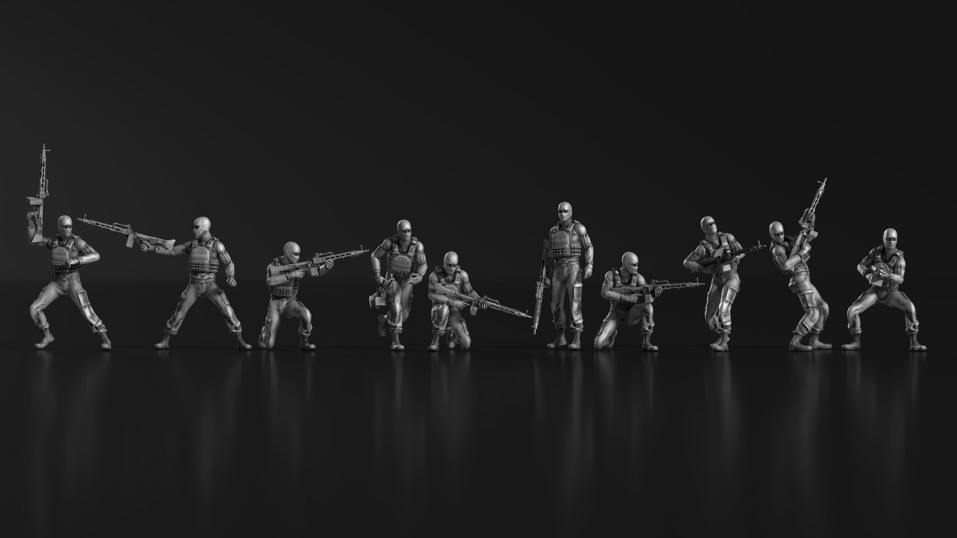 Terrorist 04 3D print model_2