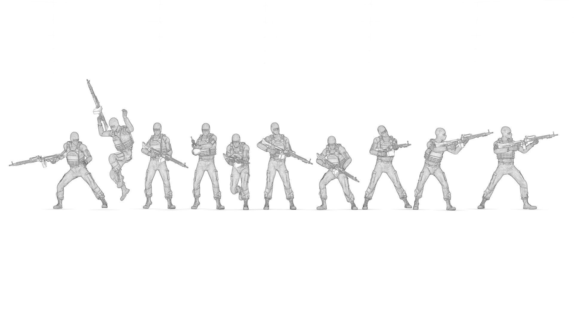 Terrorist 04 3D print model_5