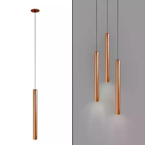 Pendant lamp helia 45 slv 158419 3D model