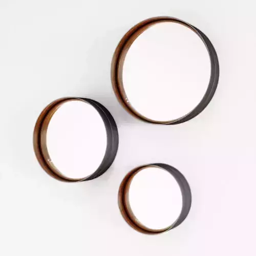 Set of 3 mirrors - wilson