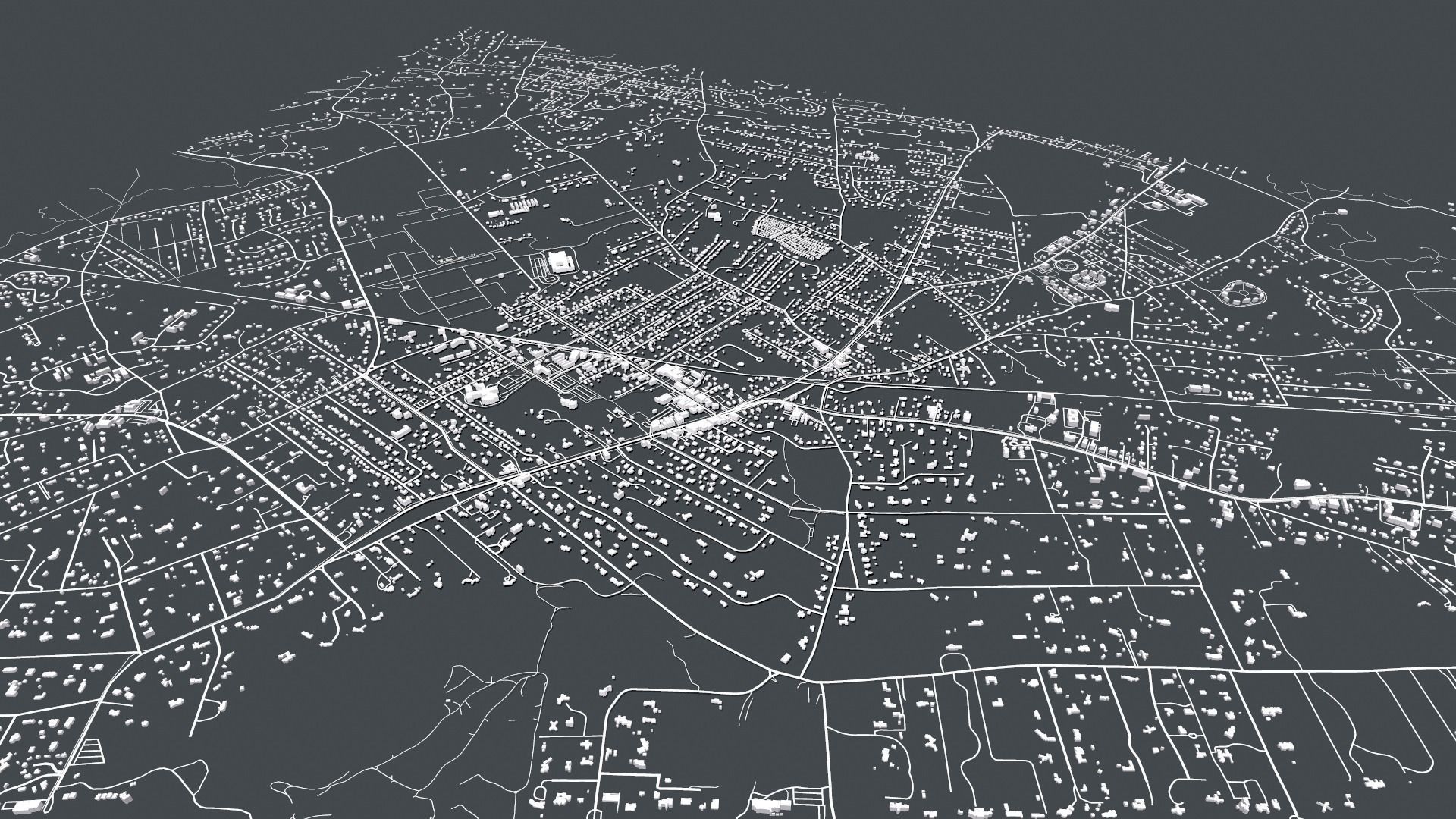 Cityscape East Hampton USA 3D model_13