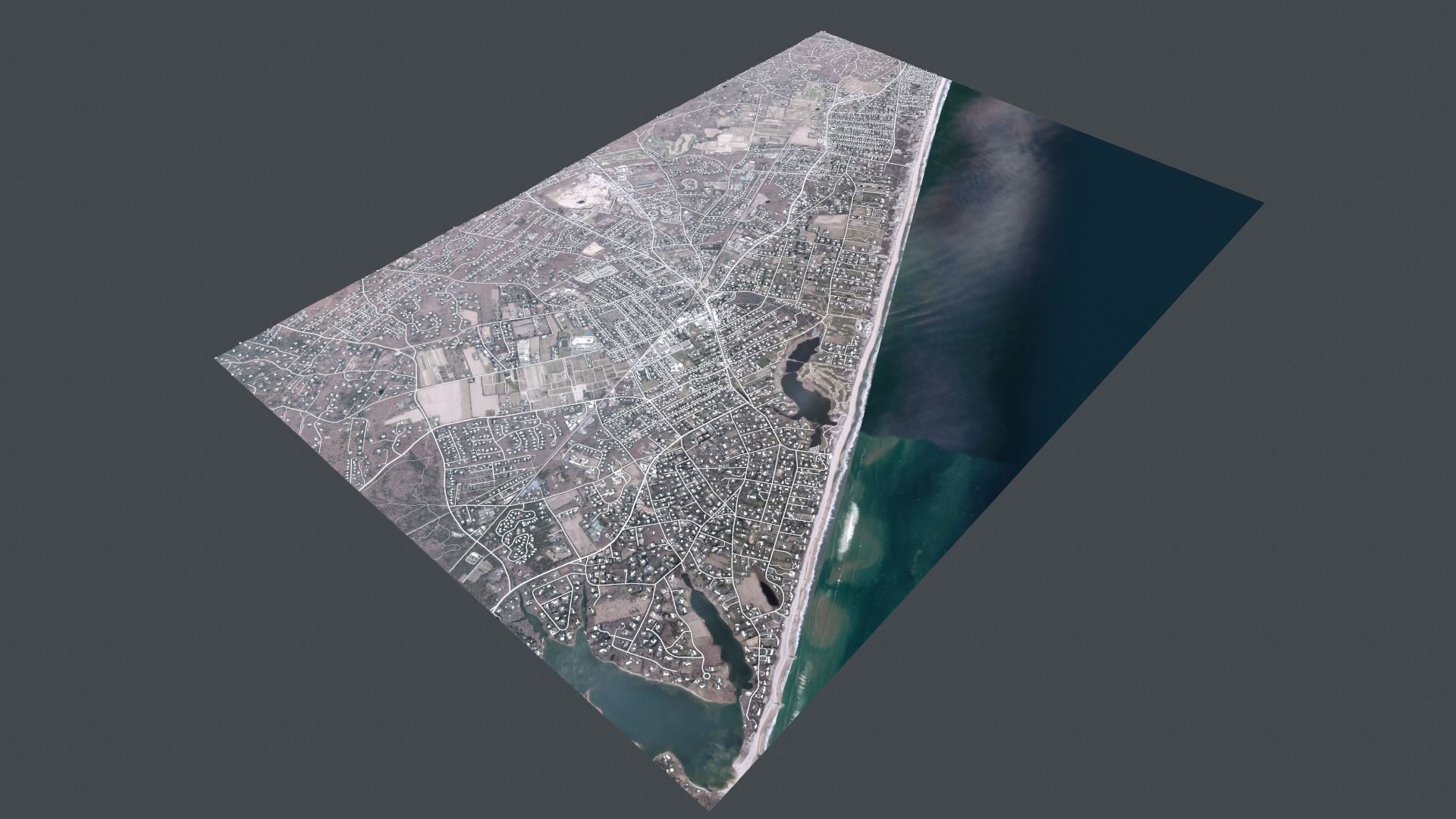 Cityscape East Hampton USA 3D model_7