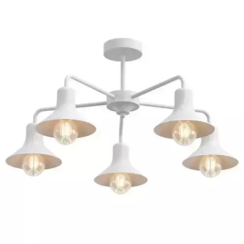 Vitaluce7 ceiling light with five lights