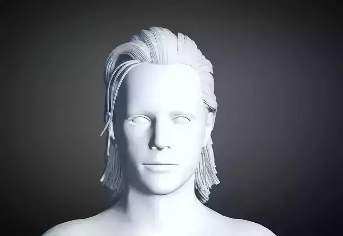 3D Hair style for Man 91 3D model