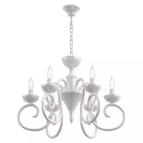 odeon-light-zefiro-3932-6 chandelier with four lights
