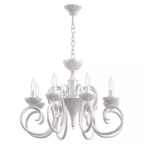 odeon-light-zefiro-3932-8 chandelier with four lights