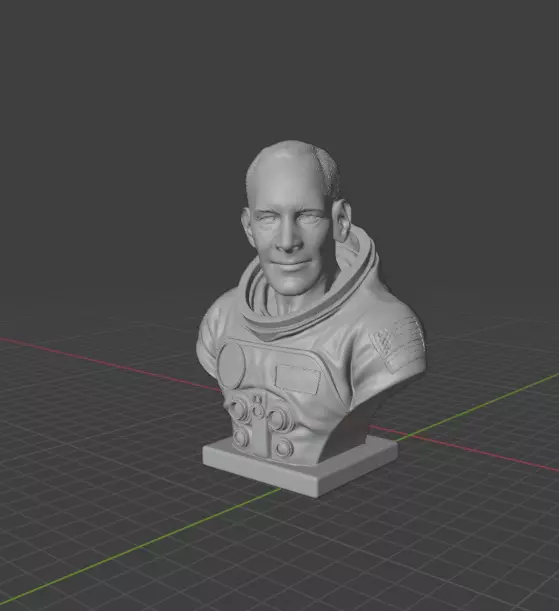 Buzz Aldrin 3D print model_20