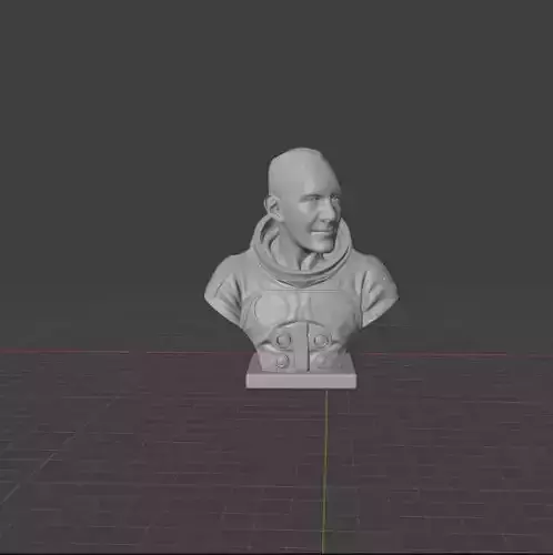 Buzz Aldrin 3D print model