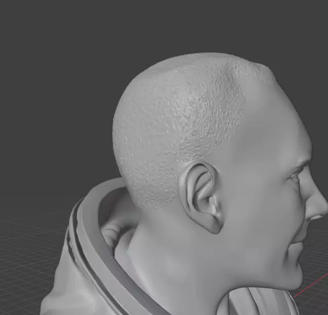 Buzz Aldrin 3D print model_4