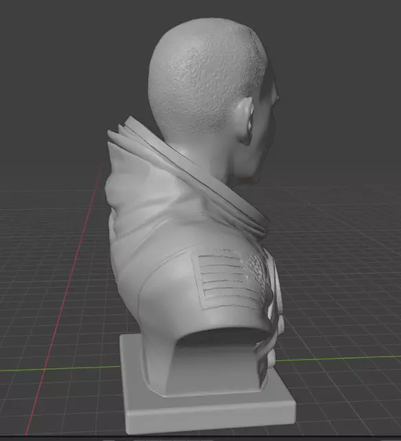 Buzz Aldrin 3D print model_16