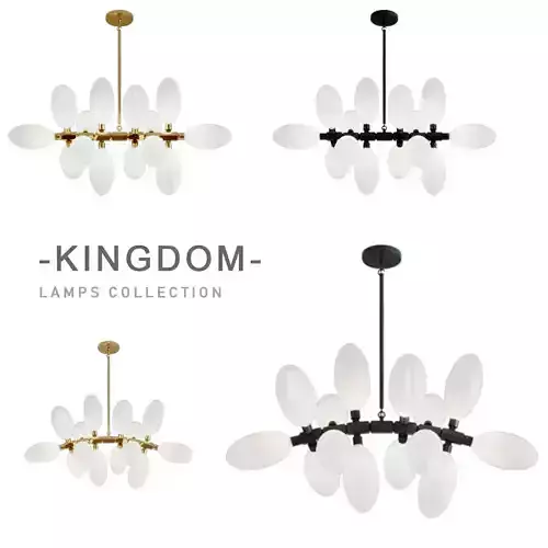 Chandelier kingdom column  3D model