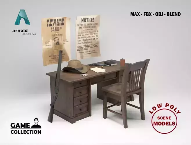 Sheriffs office table