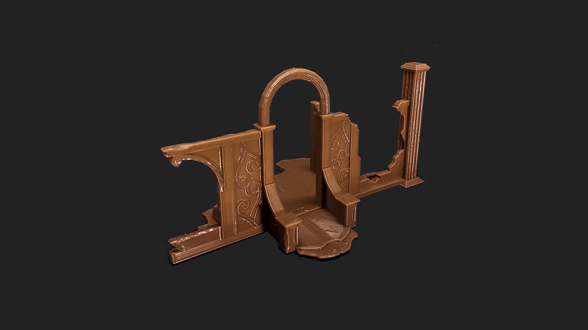 Ruins AR002 3D print model_4