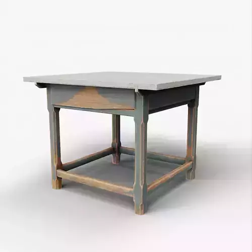 Vintage Country Rural Wooden Table