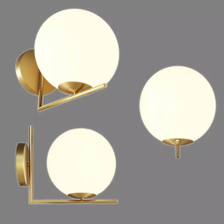 Bra flos ic lights family michael anastassiades designed 3D model_0